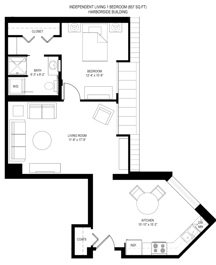 Independent Living Floor Plans * 75 State Street